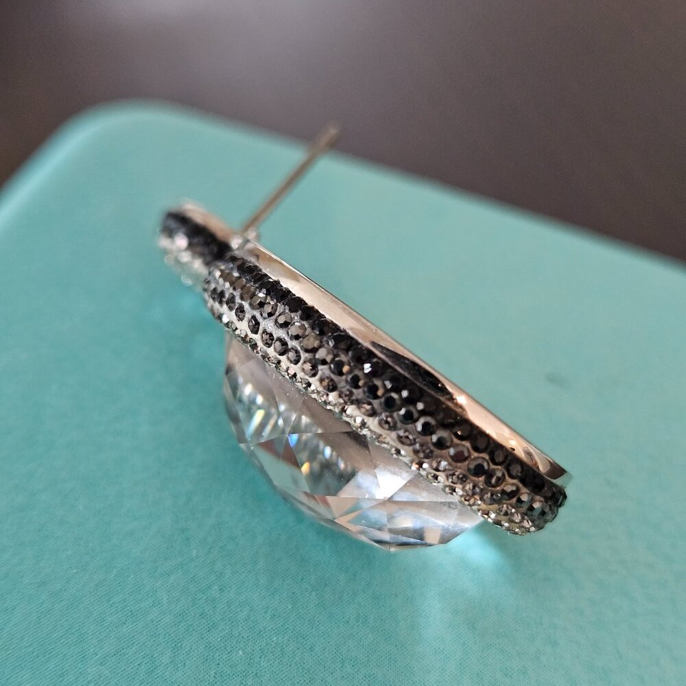 Swarovski Crystal Vita Oval Drop Pierced Earrings - Picture 3 of 7